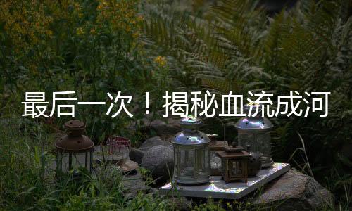 最后一次！揭秘血流成河背后的惊人真相